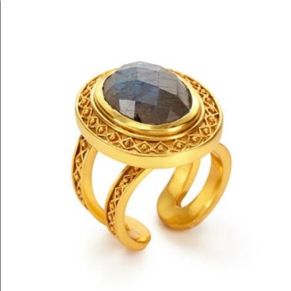 Julie Vos Labradorite Medici Ring